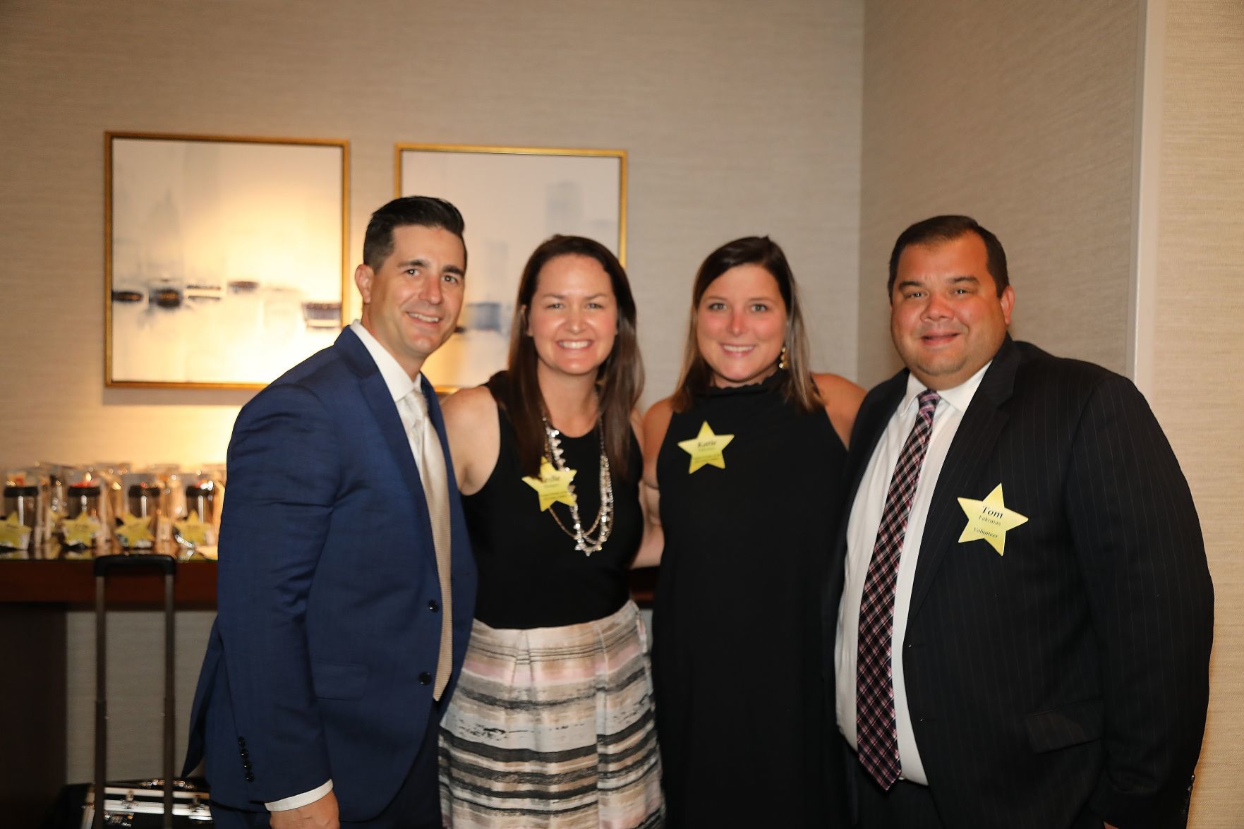 Matt and Leslie Hodges, Katie and Tom Fakonas